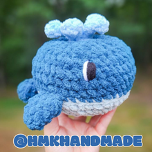 Load image into Gallery viewer, Figaro the Whale Pop It Crochet Pattern
