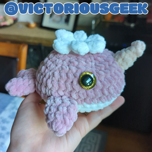 Figaro the Whale Pop It Crochet Pattern