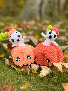 Spookly the Pumpkin Pop Pattern