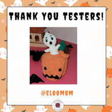 Load image into Gallery viewer, Spookly the Pumpkin Pop Pattern
