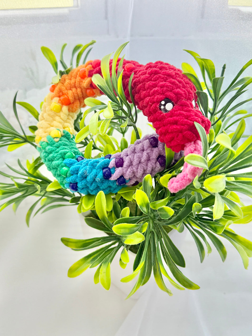 Randy Rainbow Snake - Beaded Fidget