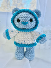 Load image into Gallery viewer, Snowflake the White Hoodie Bear
