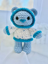 Load image into Gallery viewer, Snowflake the White Hoodie Bear
