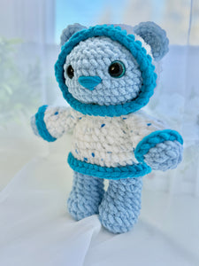 Snowflake the White Hoodie Bear