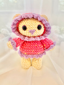 Cupcake the Pink Hoodie Teddy