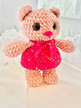 Load image into Gallery viewer, Pinkie the Pink Dress Teddy
