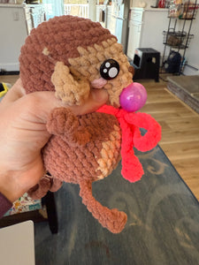 Monkey See, Monkey Doo Doo the Stress Ball Crochet Pattern