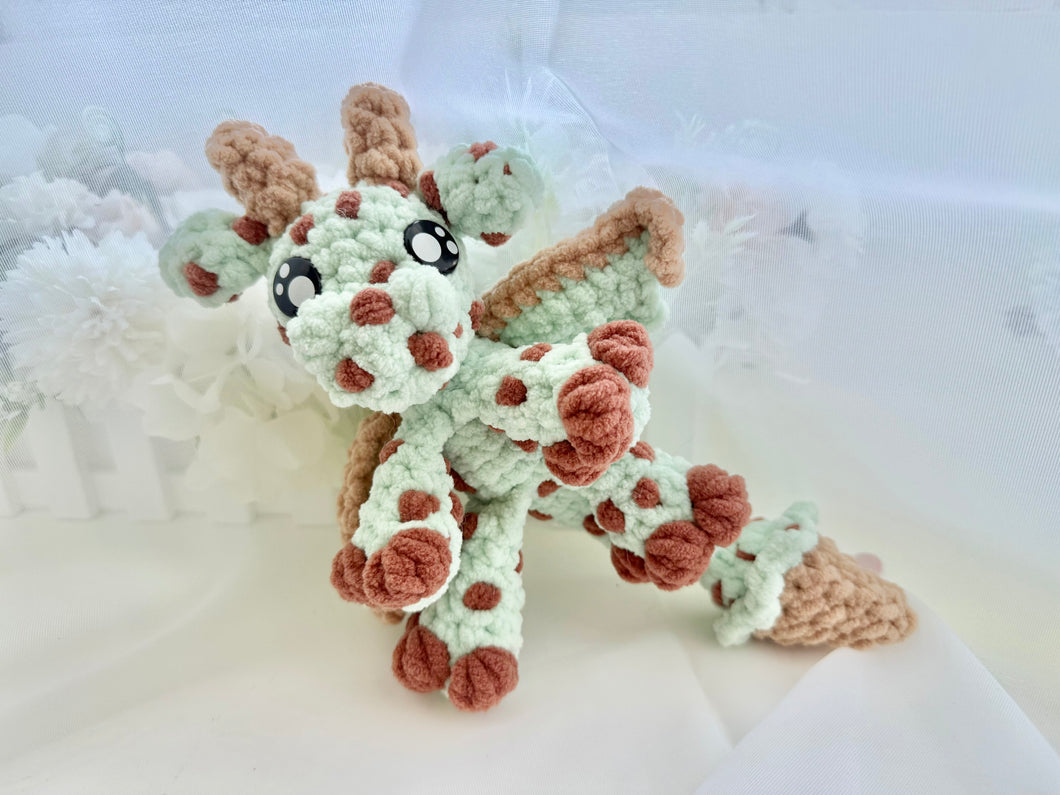 Minty the Mint Chocolate Ice Cream Dragon